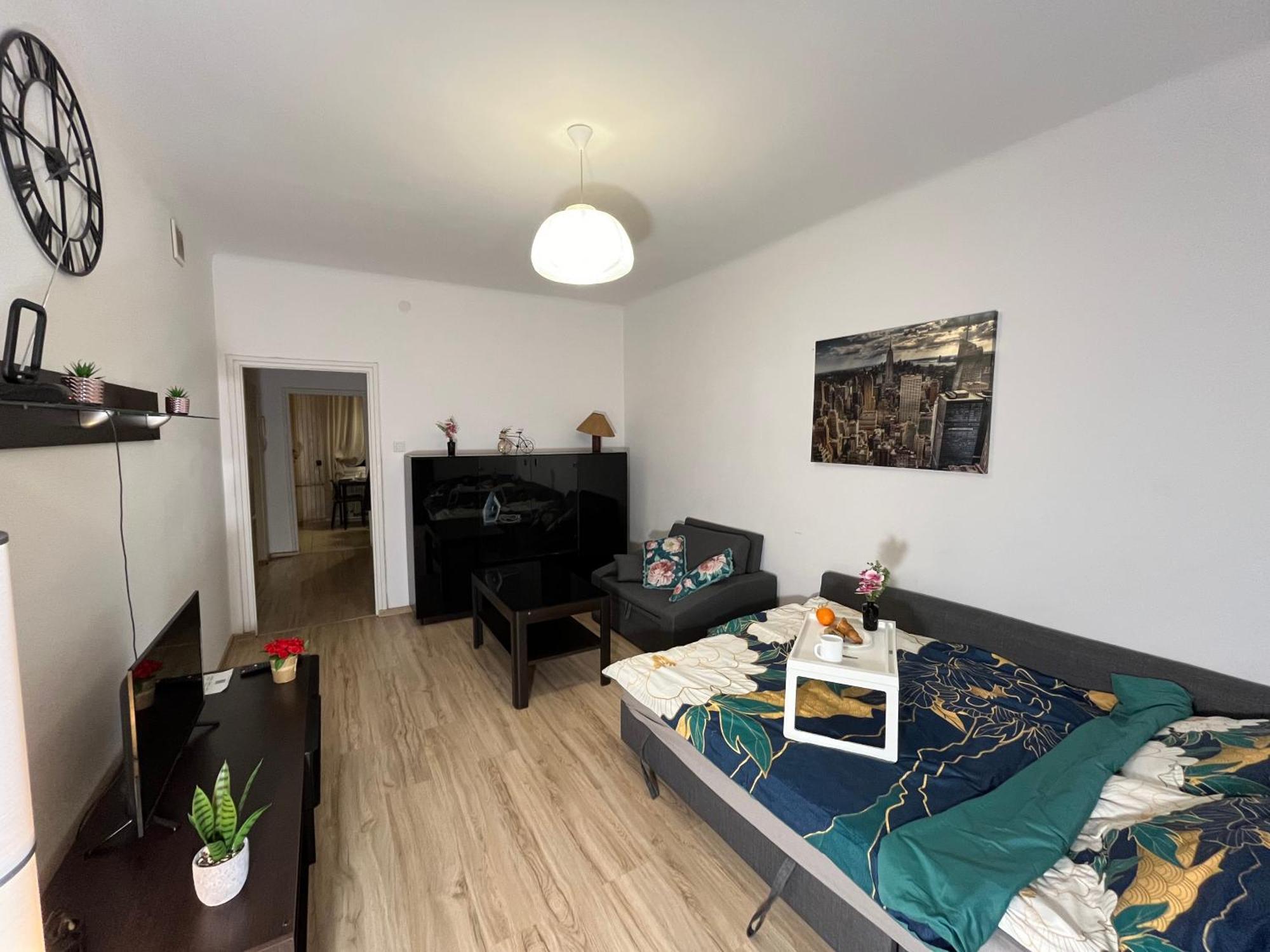 Apartmán Przestronna Kawalerka Mokotow Dla 3 Osob